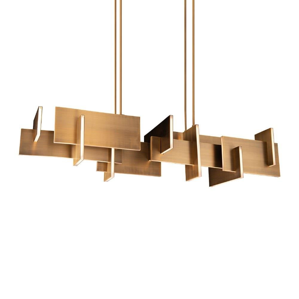 Modern Forms - PD-79058-AB - Amari - 57.88 Inch 60W 1 LED Chandelier
