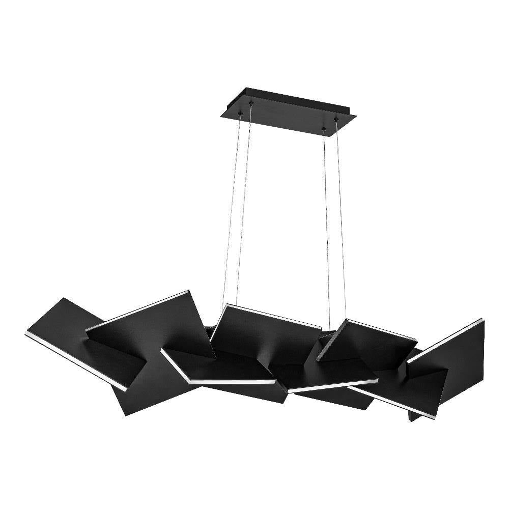 Modern Forms - PD-80048-BK - Konstruct-78W 1 LED Chandelier in Modern Style-48 Inches Wide by 15 Inches High