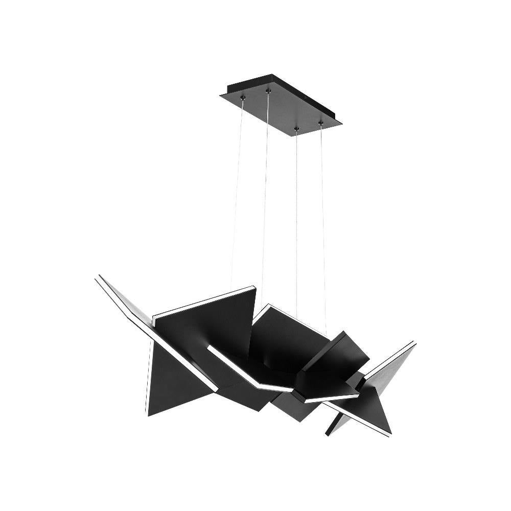 Modern Forms - PD-80048-BK - Konstruct-78W 1 LED Chandelier in Modern Style-48 Inches Wide by 15 Inches High