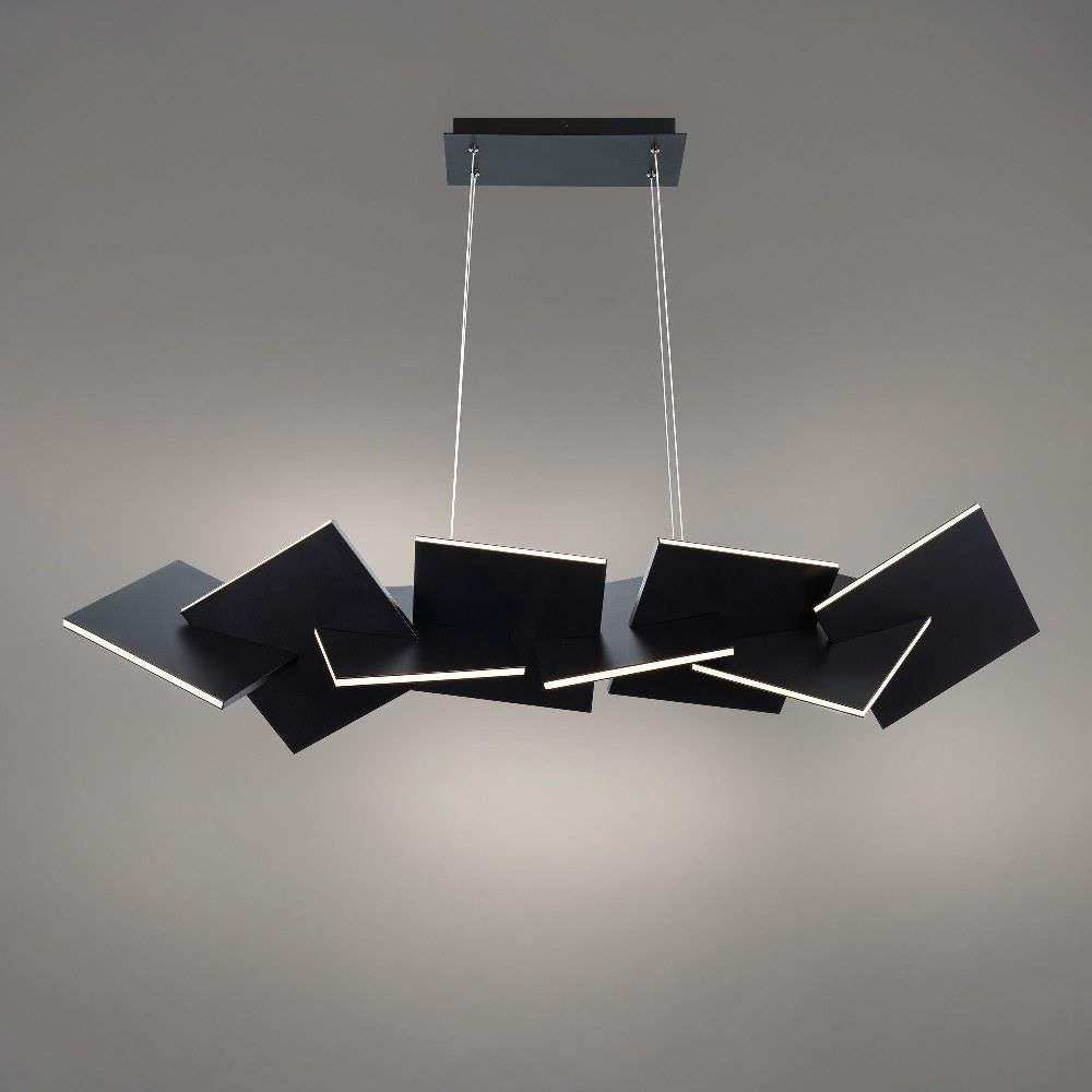 Modern Forms - PD-80048-BK - Konstruct-78W 1 LED Chandelier in Modern Style-48 Inches Wide by 15 Inches High