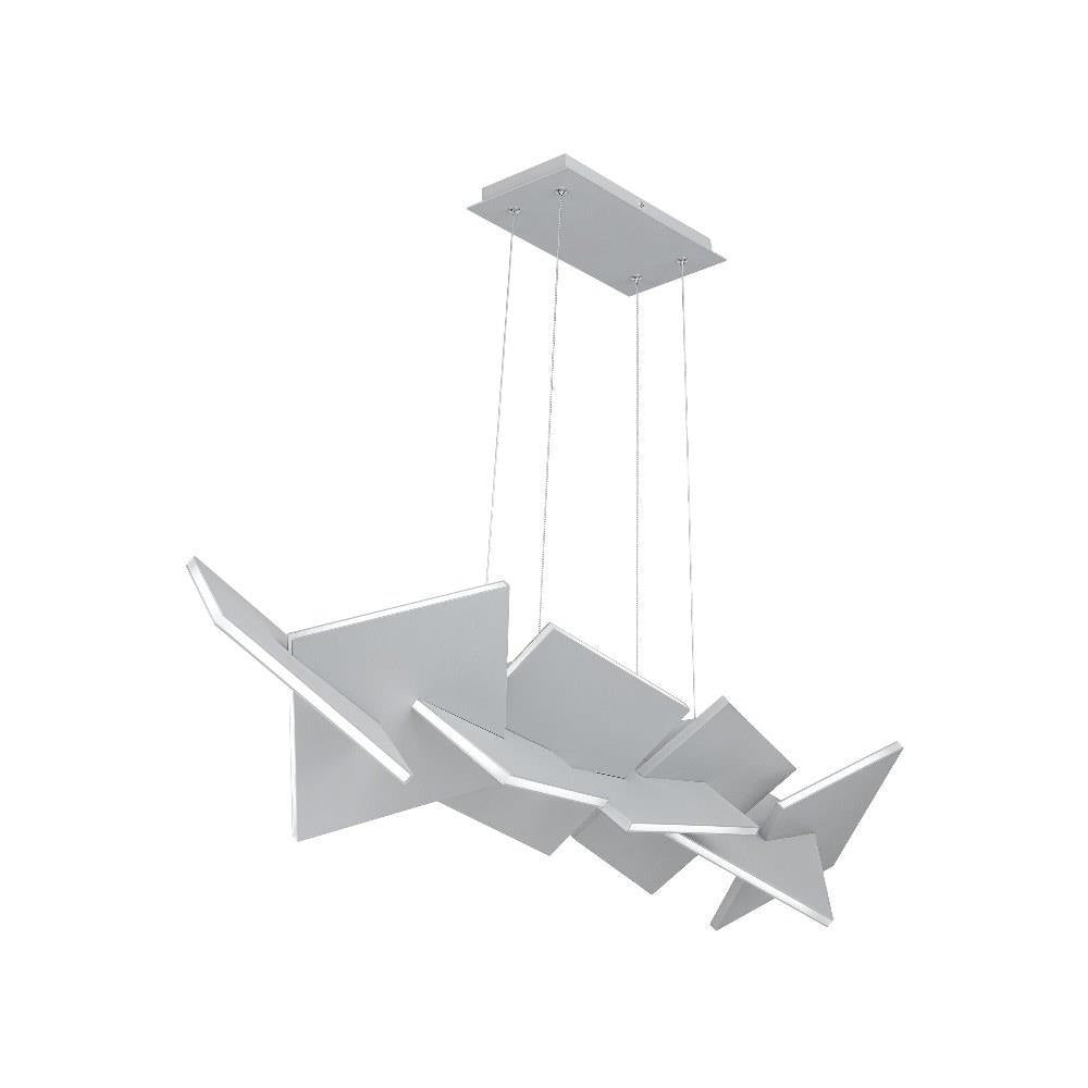 Modern Forms - PD-80048-BK - Konstruct-78W 1 LED Chandelier in Modern Style-48 Inches Wide by 15 Inches High