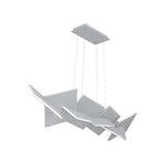 Modern Forms - PD-80048-BK - Konstruct-78W 1 LED Chandelier in Modern Style-48 Inches Wide by 15 Inches High