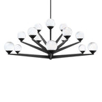 Modern Forms - PD-82042-AB - Double Bubble - 44W 15 LED Chandelier In Transitional Style-17.63 Inches Tall and 42 Inches Wide