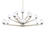 Modern Forms - PD-82042-AB - Double Bubble - 44W 15 LED Chandelier In Transitional Style-17.63 Inches Tall and 42 Inches Wide