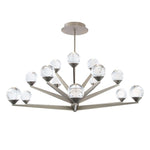 Modern Forms - PD-82042-AB - Double Bubble - 44W 15 LED Chandelier In Transitional Style-17.63 Inches Tall and 42 Inches Wide