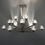Modern Forms - PD-82042-AB - Double Bubble - 44W 15 LED Chandelier In Transitional Style-17.63 Inches Tall and 42 Inches Wide
