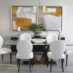 PERSPECTIVES 42" W Oblong Chandelier