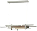 Planar 48.3"W Natural Iron Accented Sterling Standard LED Pendant