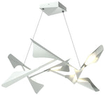 Plume 37.6"W 8-LightandStandard LED Pendant
