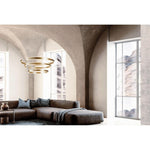 PageOne Lighting - PP020109-BC - Gianni - 153W 3 LED Chandelier-40 Inches Tall and 39.4 Inches Wide