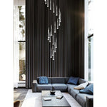 PageOne Lighting - PP121396-AL - Meteor - 210W 28 LED Round Chandelier-24.2 Inches Tall and 33.5 Inches Wide