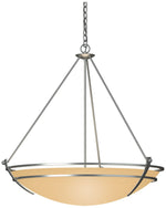 Presidio Tryne 35.1"W Large ScalePendant w/ Sand Glass Shade
