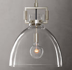 Machinist Glass Cloche Pendant