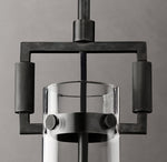 Machinist Glass Cylinder Pendant