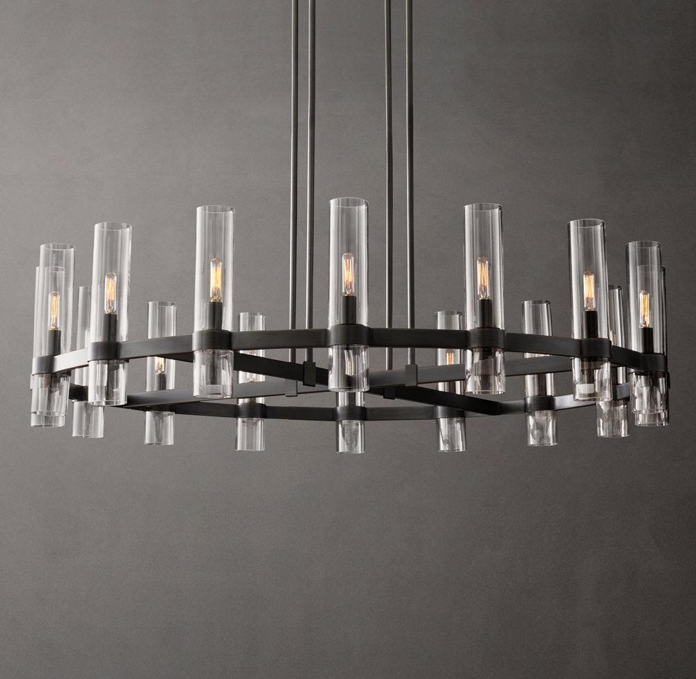 Ravelle Round Chandelier 48"