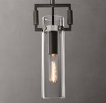 Machinist Glass Cylinder Pendant