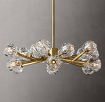 Boule De Cristal Clear Glass Round Chandelier 36"