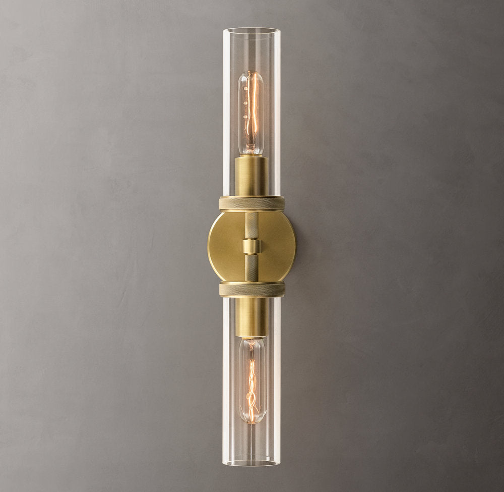 Lambeth Knurled Linear Sconce