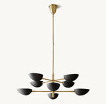 Graphic Chandelier 38"