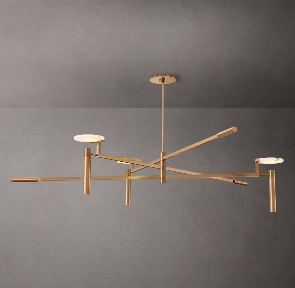 Melange Round Chandelier 60"