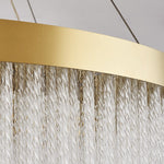 Ivetri Glass Modern Chandelier