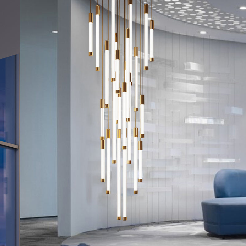 La Barra Duplex Staircase Foyer Chandelier