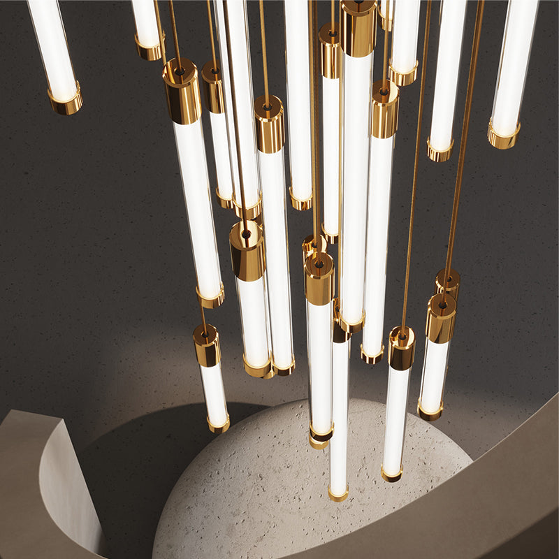 La Barra Duplex Staircase Foyer Chandelier
