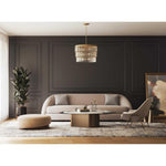 Progress Lighting - P400368 - Chevall - 9 Light Chandelier In Modern Style-23.5 Inches Tall and 32 Inches Wide