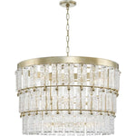 Progress Lighting - P400368 - Chevall - 9 Light Chandelier In Modern Style-23.5 Inches Tall and 32 Inches Wide