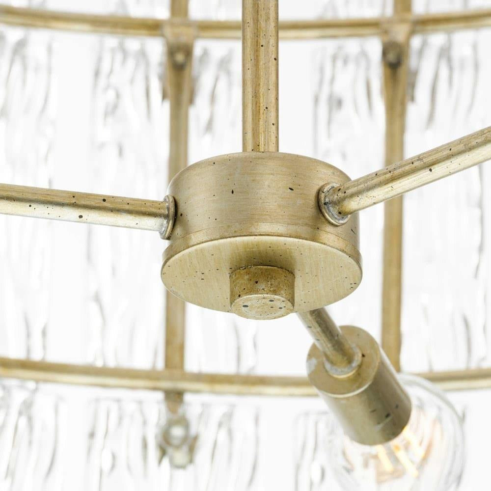 Progress Lighting - P400368 - Chevall - 9 Light Chandelier In Modern Style-23.5 Inches Tall and 32 Inches Wide