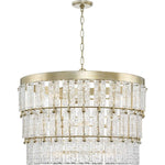 Progress Lighting - P400368 - Chevall - 9 Light Chandelier In Modern Style-23.5 Inches Tall and 32 Inches Wide
