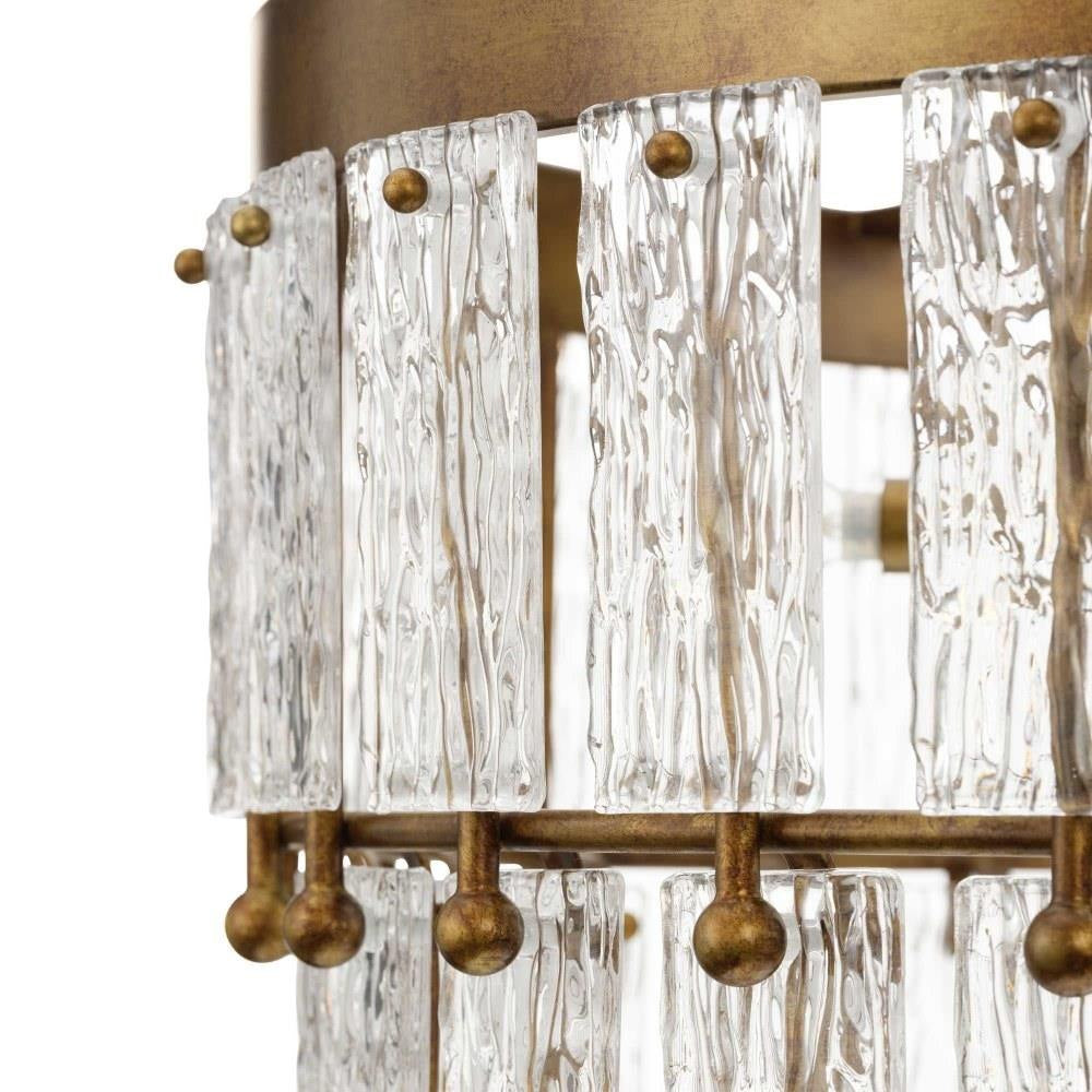 Progress Lighting - P400368 - Chevall - 9 Light Chandelier In Modern Style-23.5 Inches Tall and 32 Inches Wide