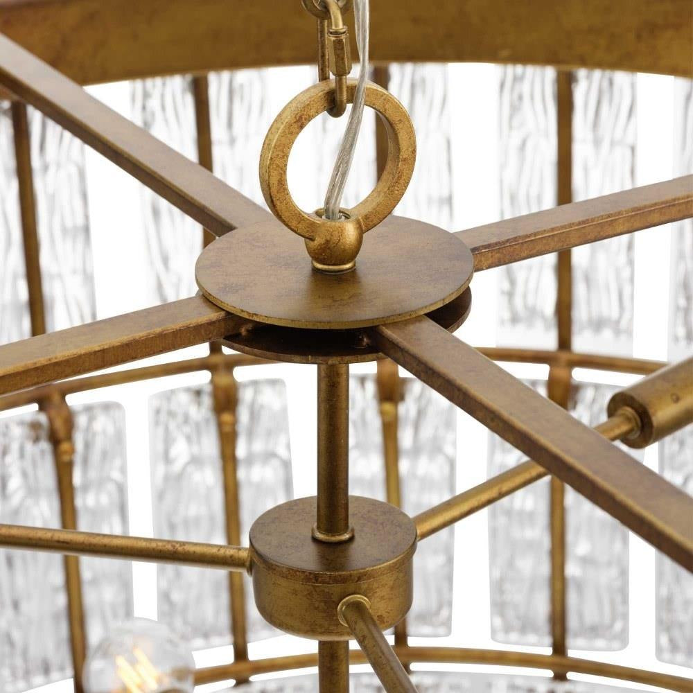 Progress Lighting - P400368 - Chevall - 9 Light Chandelier In Modern Style-23.5 Inches Tall and 32 Inches Wide