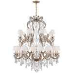 Roark 50" Modular Ring Chandelier - Aged Iron