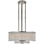 Allen Large Tiered Chandelier - Polished Nickel