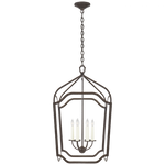 Ancaster Large Blacksmith Lantern - Aged Iron