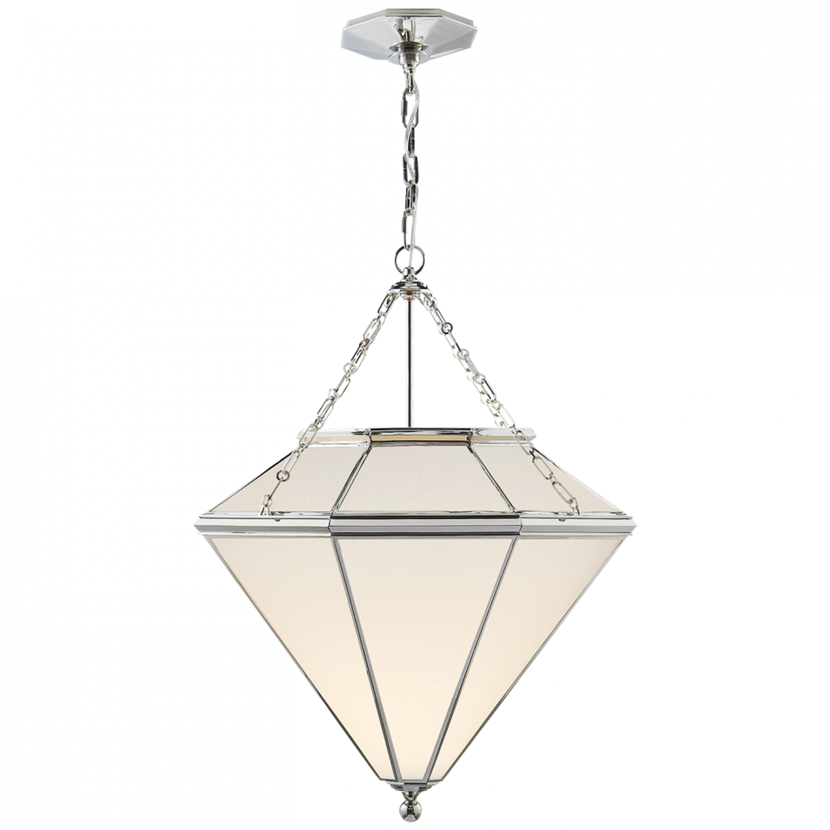 Entoure 17" Rotating Pendant, Visual Comfort & Co. Signature Collection RL LR 5850HAB 60VP266