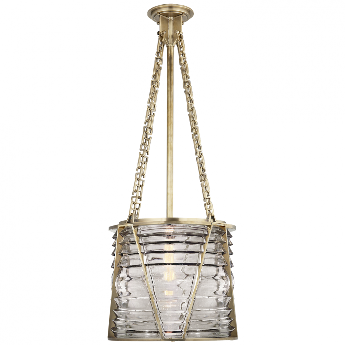 McCarren Large Globe Pendant - Polished Nickel