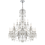 Daniela Twenty Four-Light Chandelier - Crystal