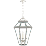 Paxton 48" Ring Chandelier - Polished Nickel