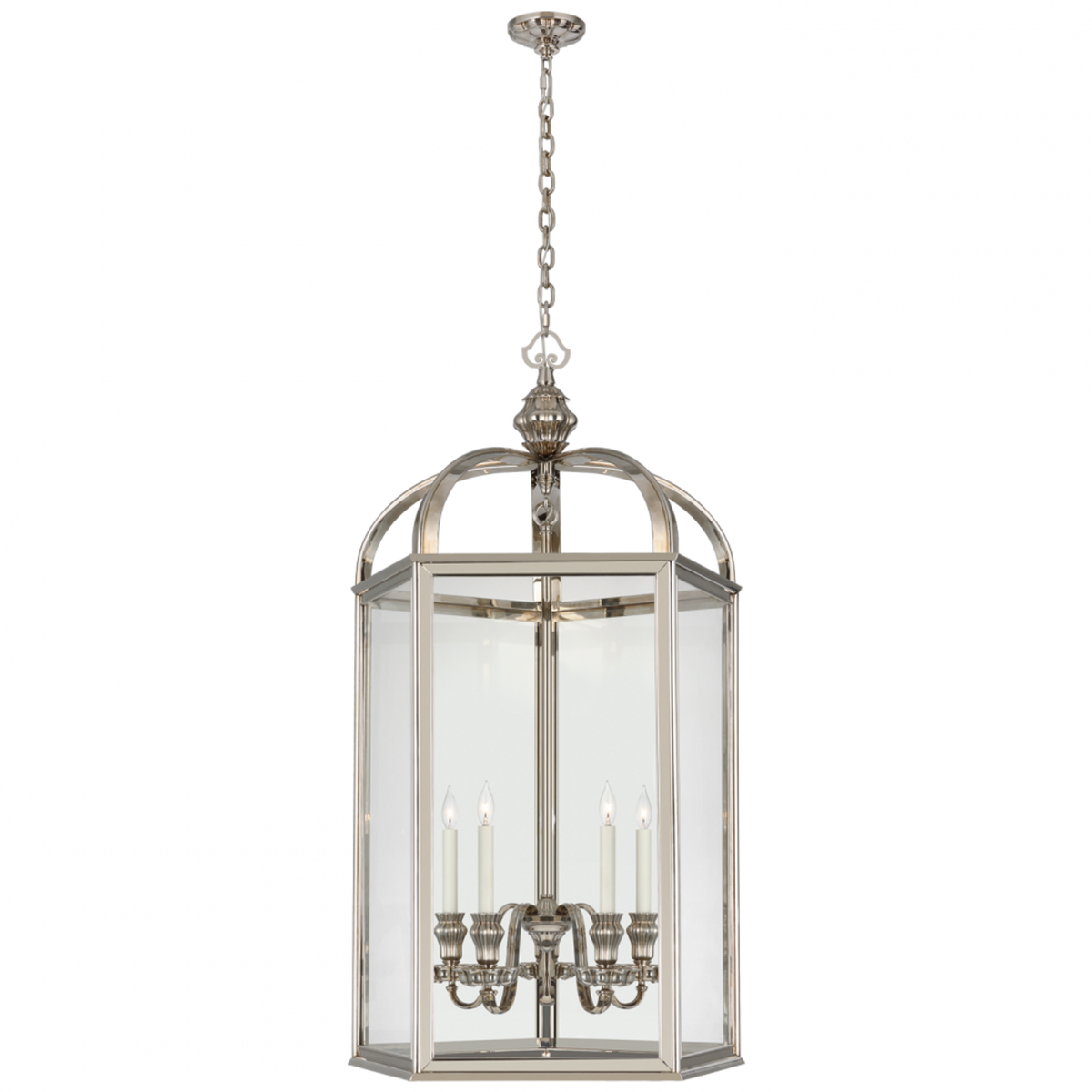 Westbury Lantern - Polished Nickel