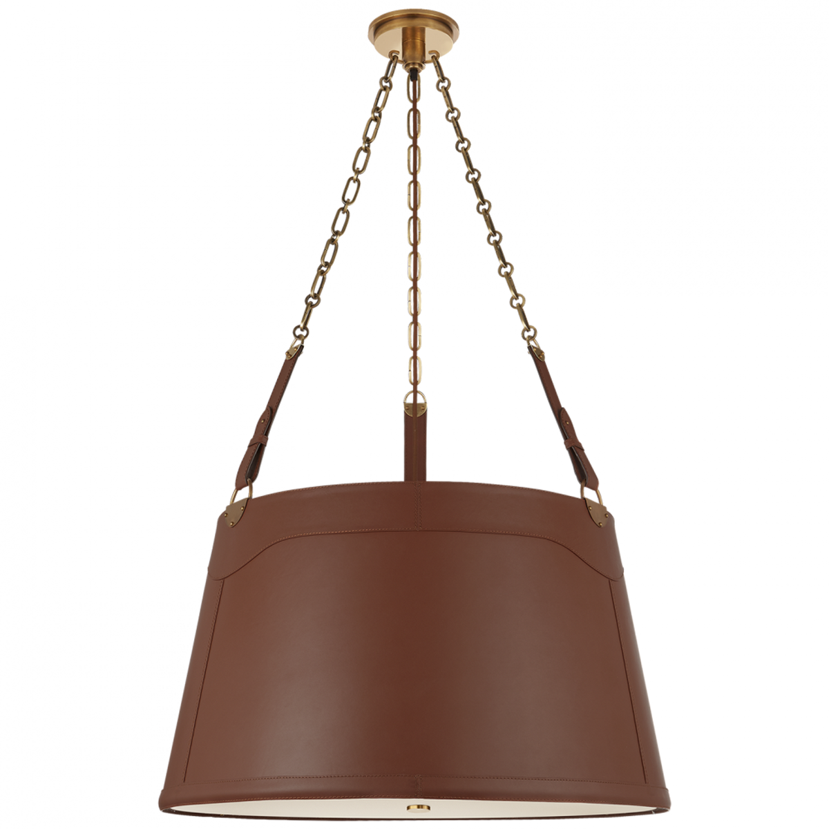 Upton Large Lantern - Polished Nickel