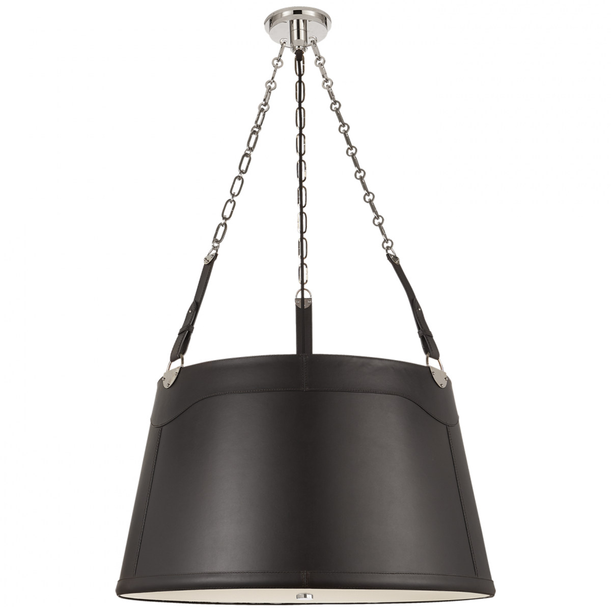 Cambridge Large Smoke Bell Lantern - Butler's Silver