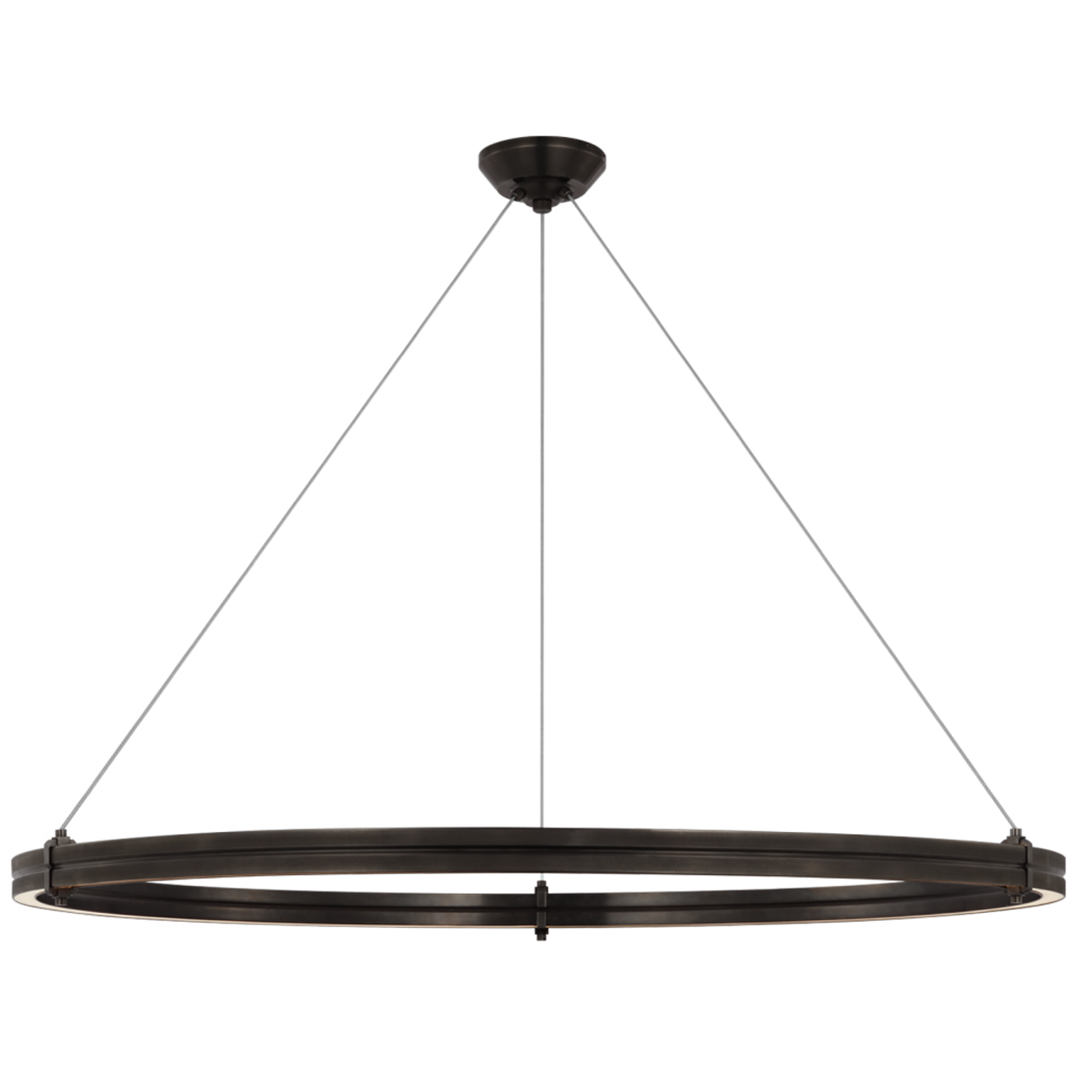 Straton Single Tier Chandelier - Natural Bone