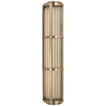 Perren Medium Wall Sconce - Bronze and Glass Rods