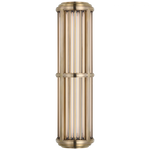 Perren Medium Wall Sconce - Natural Brass and Glass Rods