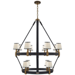 Barrett Knurled Chandelier