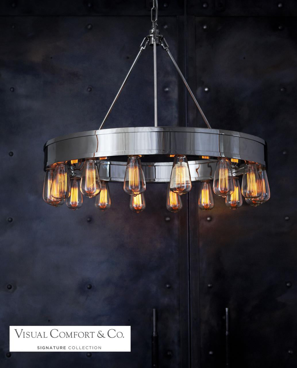 Westbury Chandelier - Polished Nickel