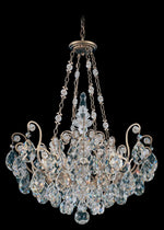 Renaissance Chandelier, 8-Light, Etruscan Gold, Clear Heritage Crystal, 26.5"W (3787-23 Y9TUX)