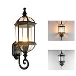 Vintage-Inspired Waterproof Outdoor Wall Lamp Versatile Pendant & Landscape Lighting for Gardens and Villas